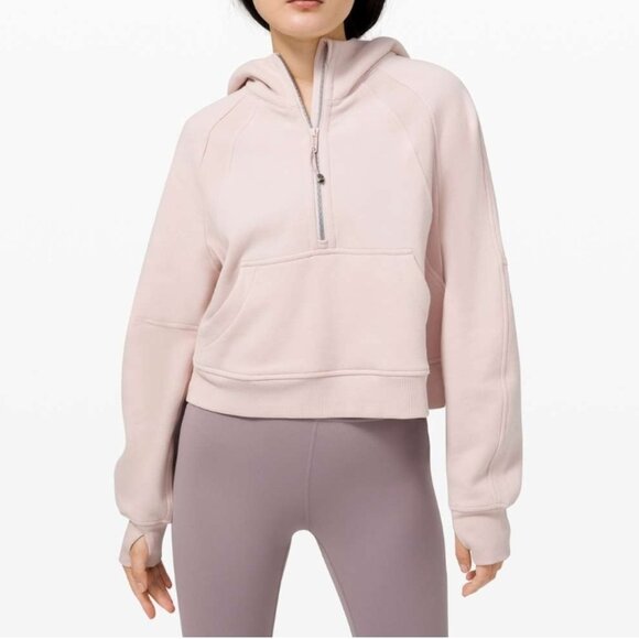 lululemon athletica Tops - Lululemon Scuba Oversized 1/2 Zip Hoodie